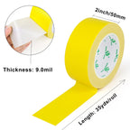 4-Pack Duct Tape Heavy Duty Yellow, 35 Yards x 2 Inch
