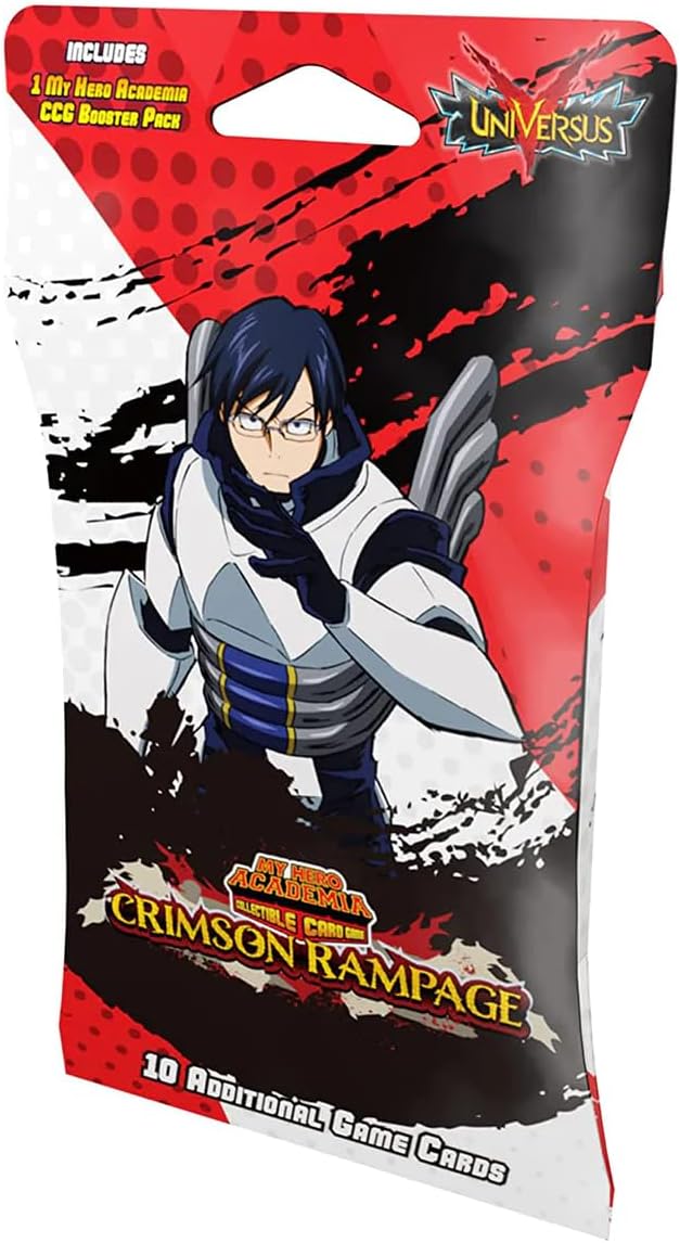 My Hero Academia Collectible Card Game Series 2 Unlimited Crimson Rampage Booster Display | 240-card 24-Pack Booster
