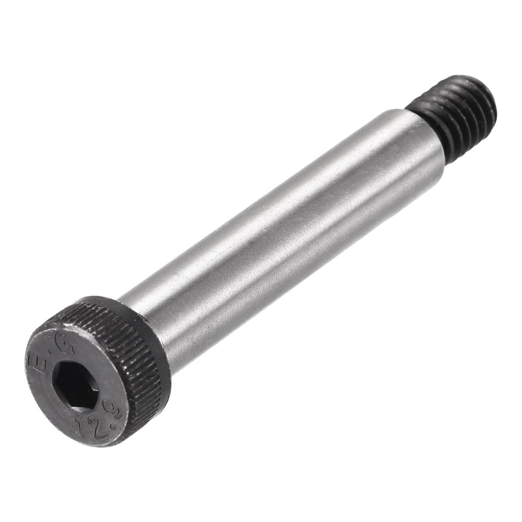 uxcell Alloy Steel Hexagon Socket Head Shoulder Screws Bolts, 2" Shoulder Length, 3/8" Shoulder Dia, 5/16-18 Thread, 6pcs