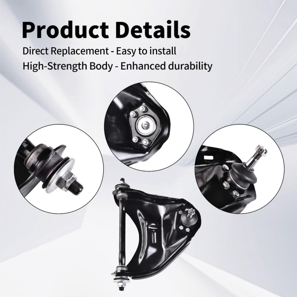 Front Upper Control Arm for Chevy S10 1982-2003 RWD 2Pcs