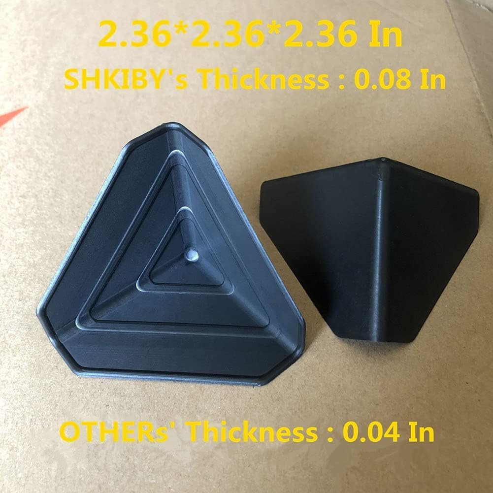 Shipping Box Corner Protectors (60-Pc Set) Plastic Packaging Edge Protectors, Carton Packing Corner Guard Frame