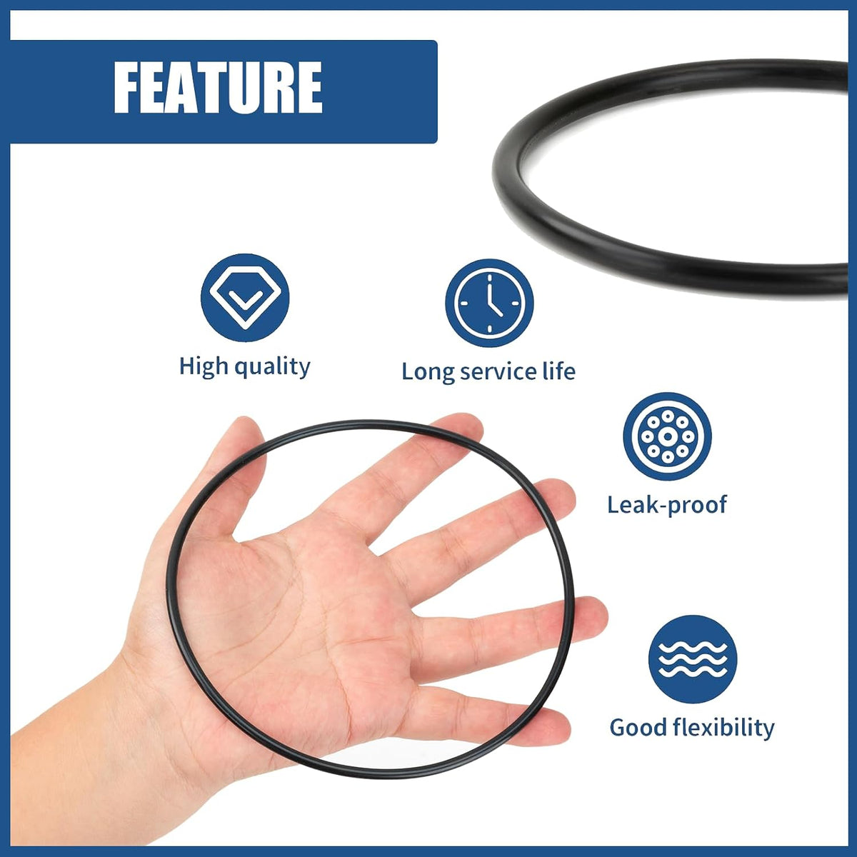 5 Pack 151122 Big Blue Water Filters Housing O-Rings