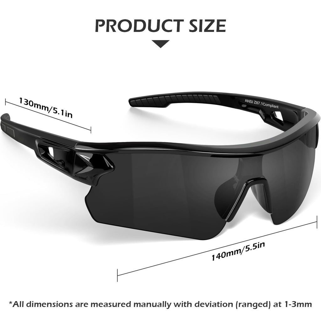 12 Pack Tinted Safety Glasses for Men Women, UV400 Protective Eyewear