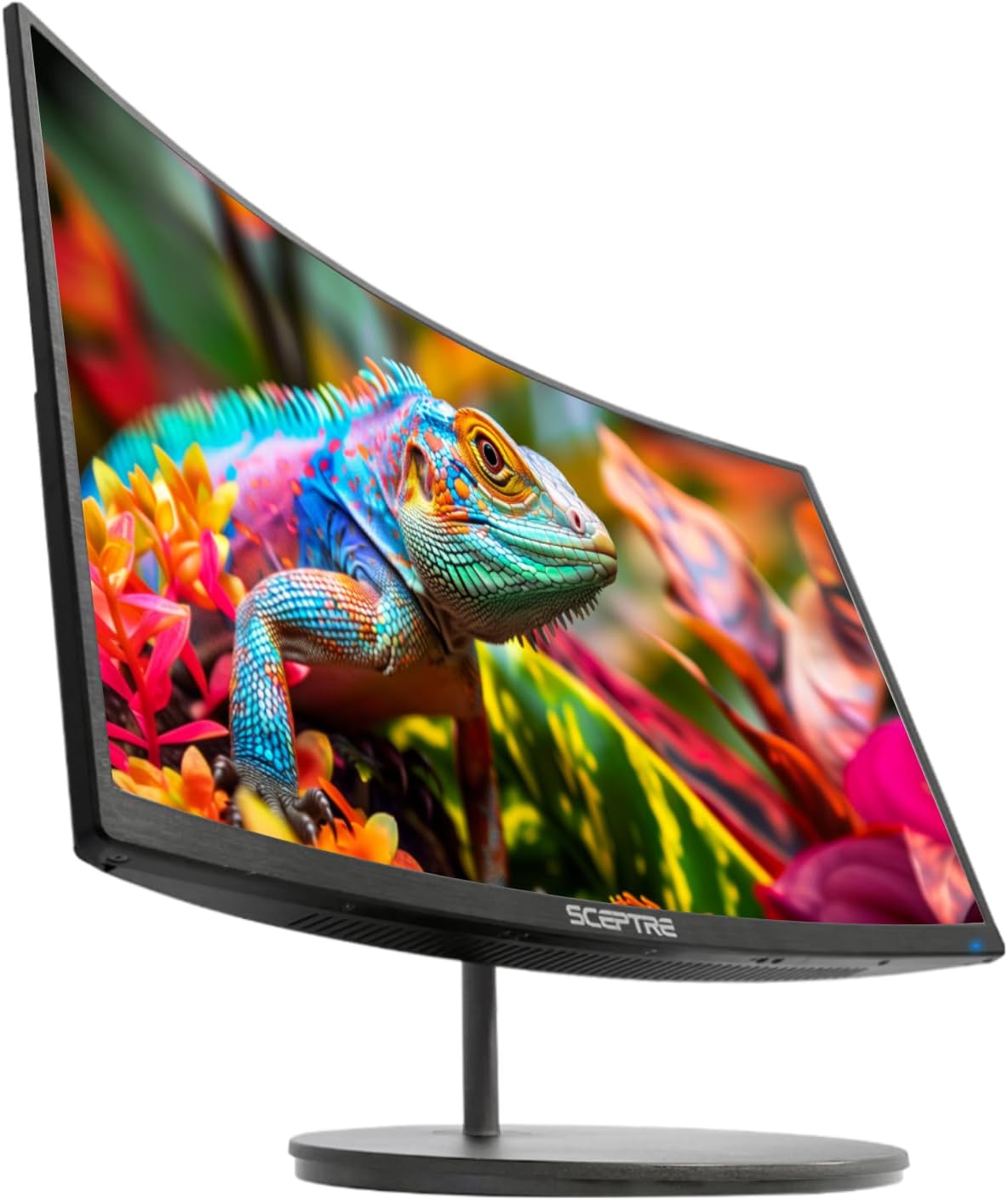 New! Sceptre Curved 27-inch Gaming Monitor 100Hz 1080p R1500 98% sRGB HDMI x2 VGA Build-in Speakers, VESA Wall Mount