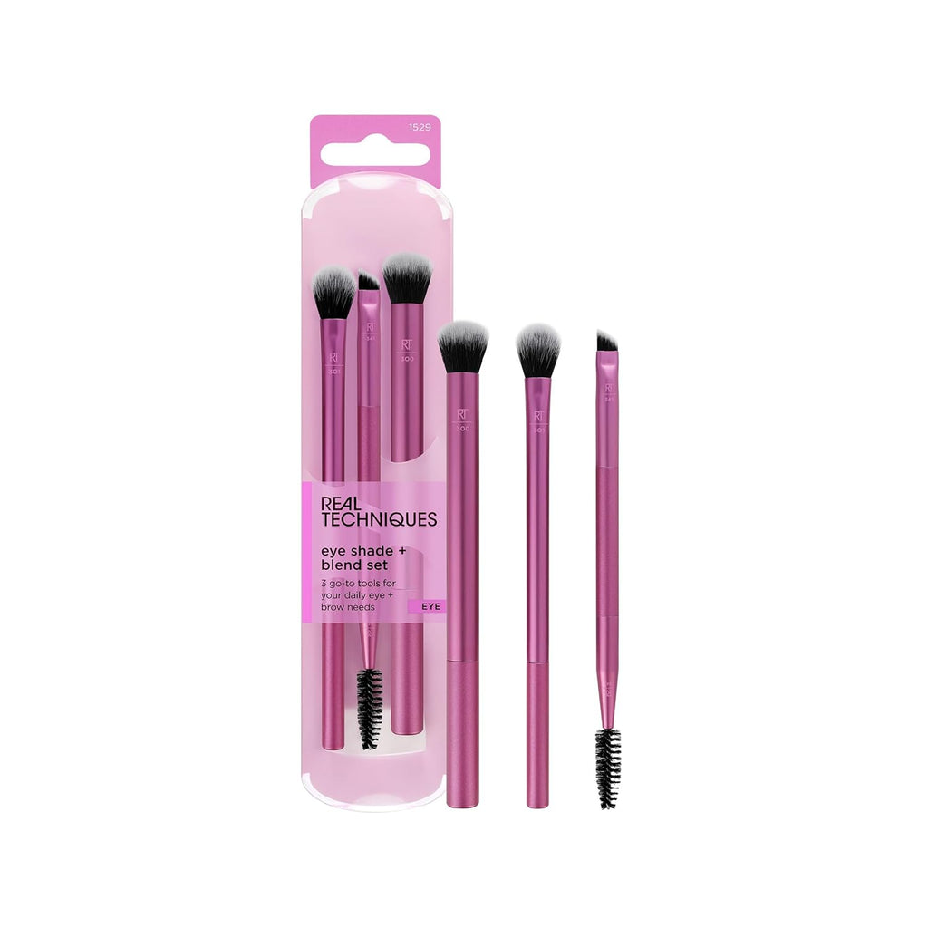 Eye Shade & Blend Makeup Brush Trio, Eye Makeup Brushes | Eyeshadow brush set for easy blending, eye makeup brush set