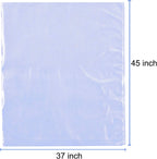Shrink Wrap Bags for Gift Baskets, 37x45 Inch, XXL, 10 Pcs