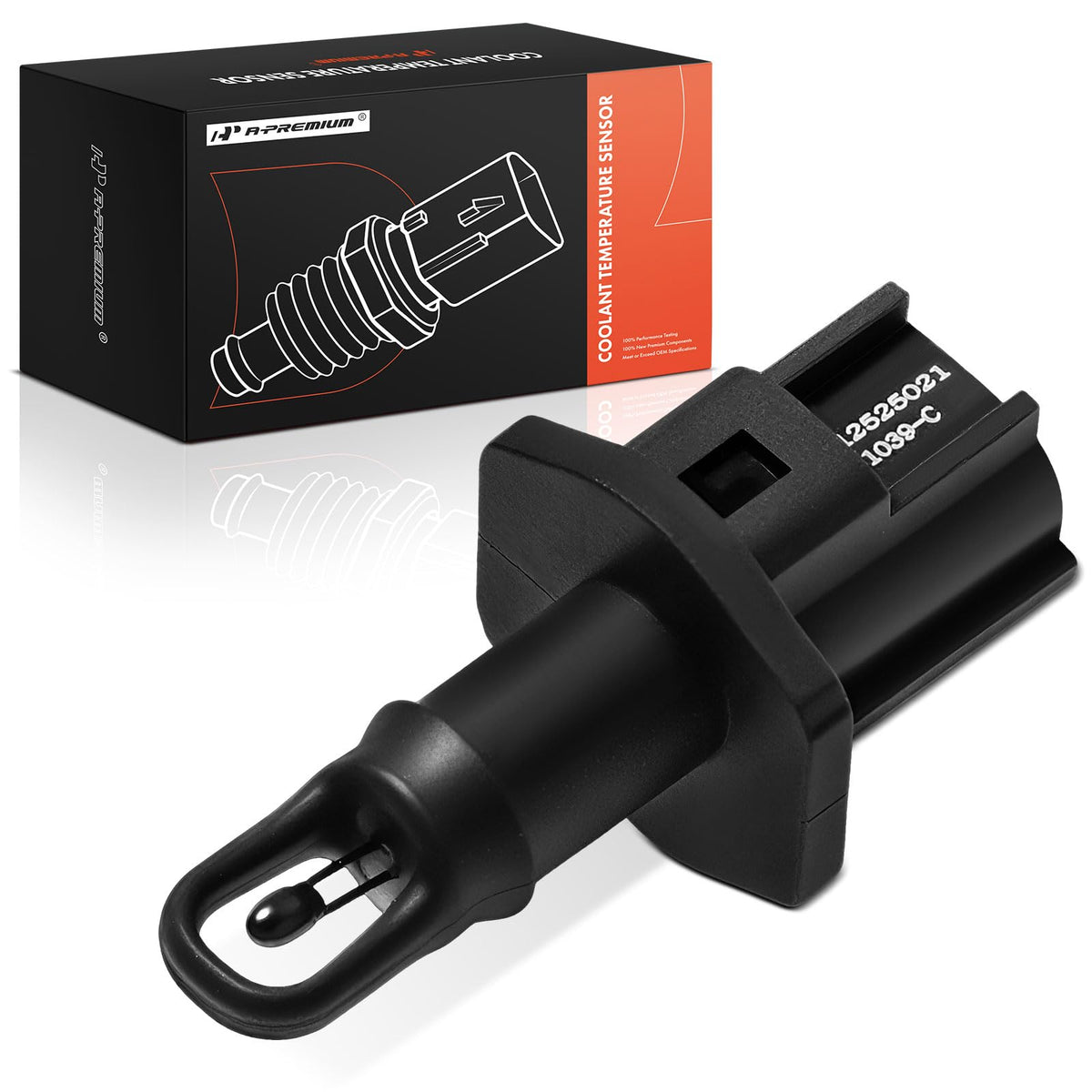 A-Premium Engine Coolant Temperature Sensor Compatible with Ford