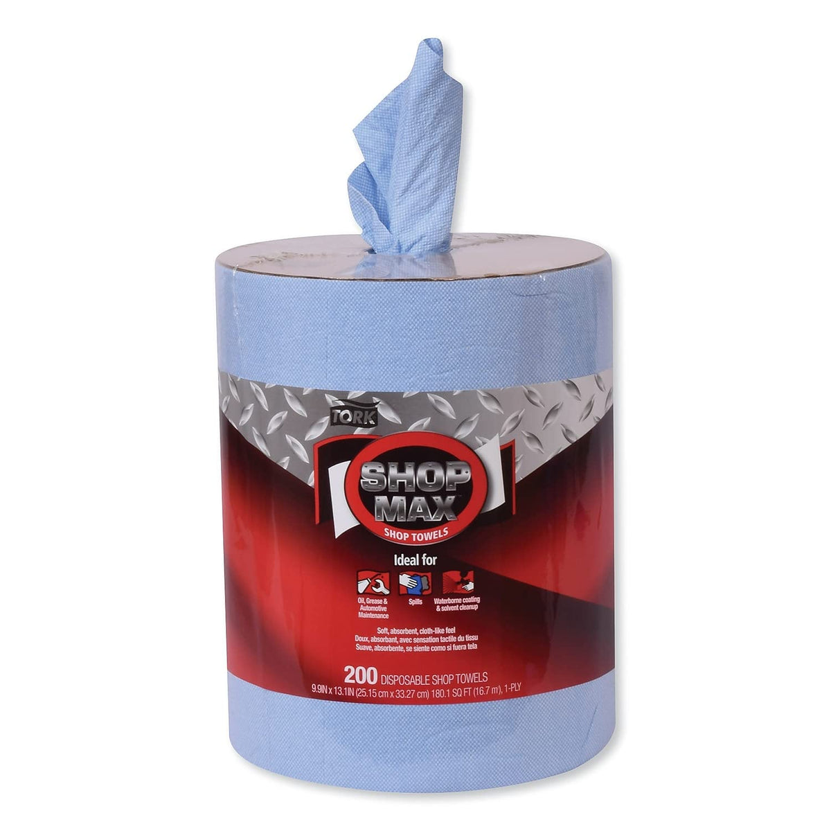 ShopMax Heavy Duty Centerfeed Paper Towel Blue W22, 450 Sheets, 450338