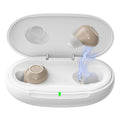 OTC Invisible Hearing Aids for Seniors, Rechargeable Hearing Amplifier for Adults, In-Ear Design with Noise