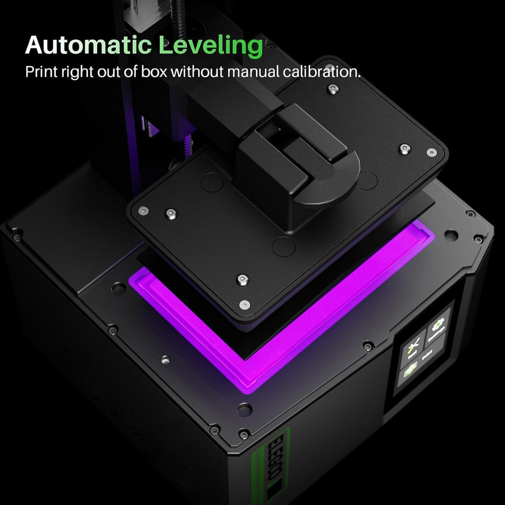 Mars 5 MSLA Resin 3D Printer, Resin Printer for Beginner | Auto-Leveling, Smart Mechanical Sensor, Overheat