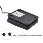 [Upgraded] iKKEGOL USB Foot Pedal Switch Video Game PC Hands Free Footswitch One Key Control Program Computer Mouse Keyboard HID with 2M Cable