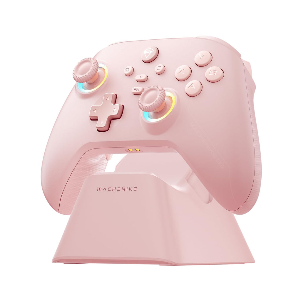 G3V2 Bluetooth Controller for Pc/Switch/Ios/Android, Hall Effect Joysticks, RGB Lighting Gaming Controller,2