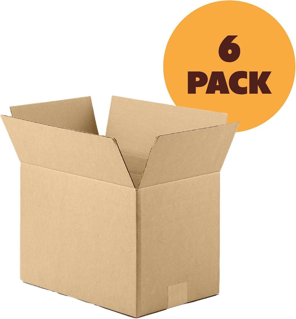Moving Boxes Medium 18” x 14” x 12” | 6 Pack