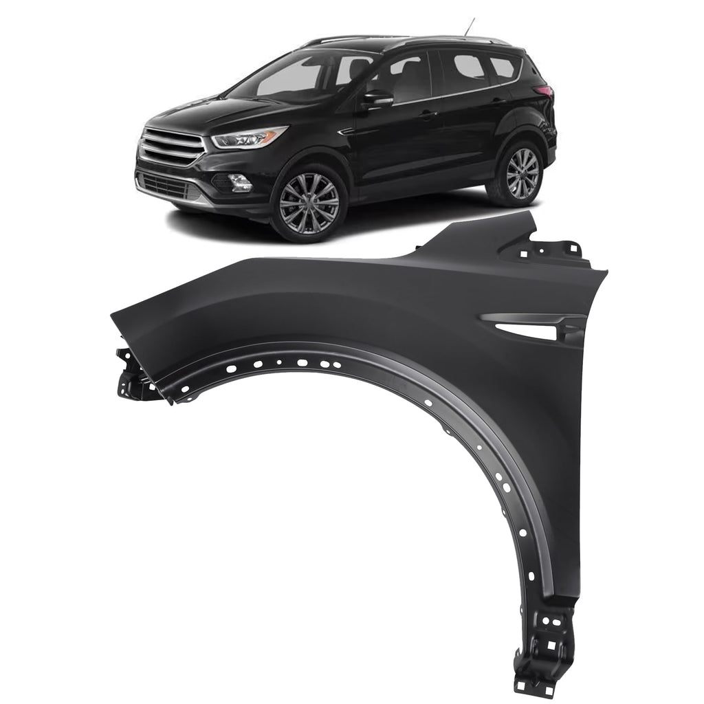 LYZ Front Left Fender Compatible with 2013-2017 Ford Escape