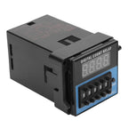 Badafaci Cycle Delay Timer Relay, Plastic ATS48C Time Relay with LED