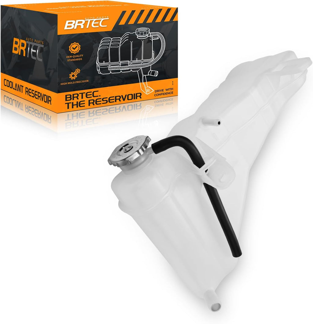 BRTEC Engine Coolant Reservoir Tank for Dodge Charger Challenger 300