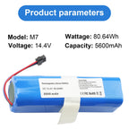 MULS Replacement Battery for Roidmi Q6, EVA, EVE, EVE Plus, SDJ01RM SDJ06RM