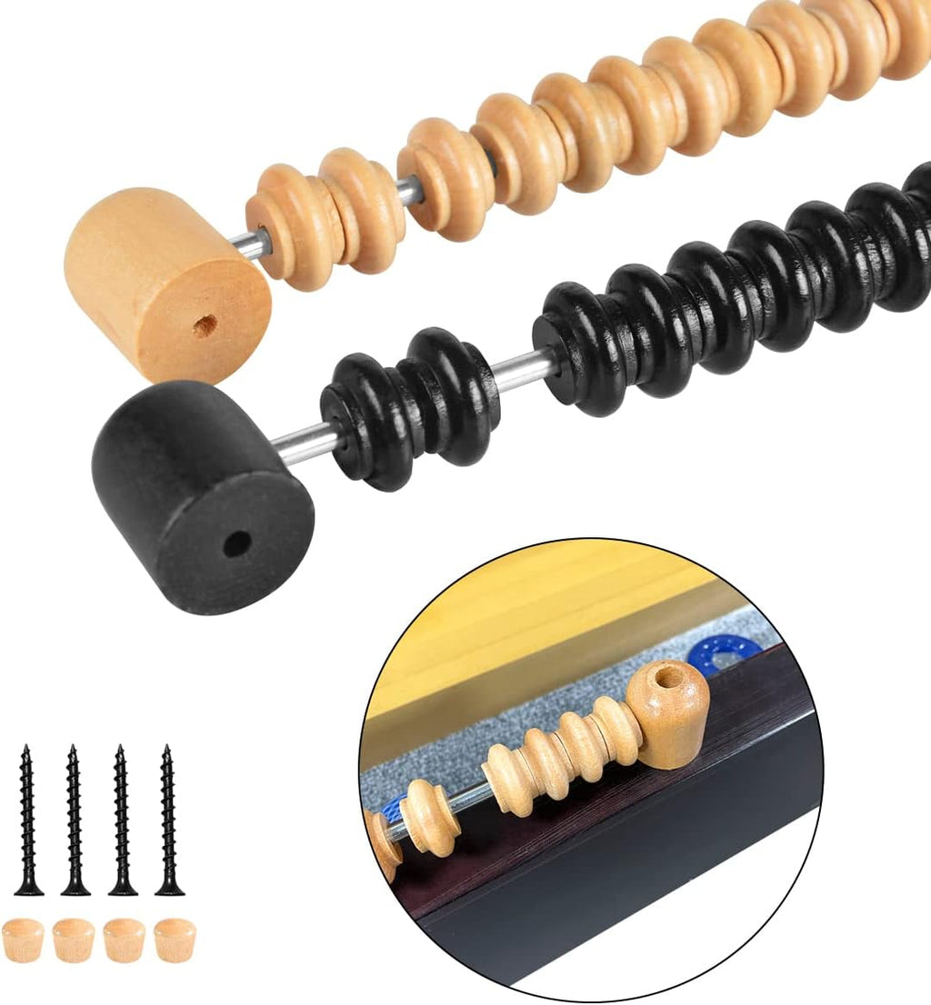 Shuffleboard Score Keeper,Classic Wooden Bead Score System