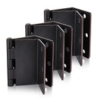 3Pack 3.5Inch Oil Rubbed Bronze Offset Door Hinge 1/4" Radius Corner