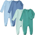Baby Footed Sleepers Double Zipper Pjs for Boys Girls