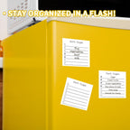 150 Pcs Writable Removable Labels Full-Adhesive Stickers, 3 inch