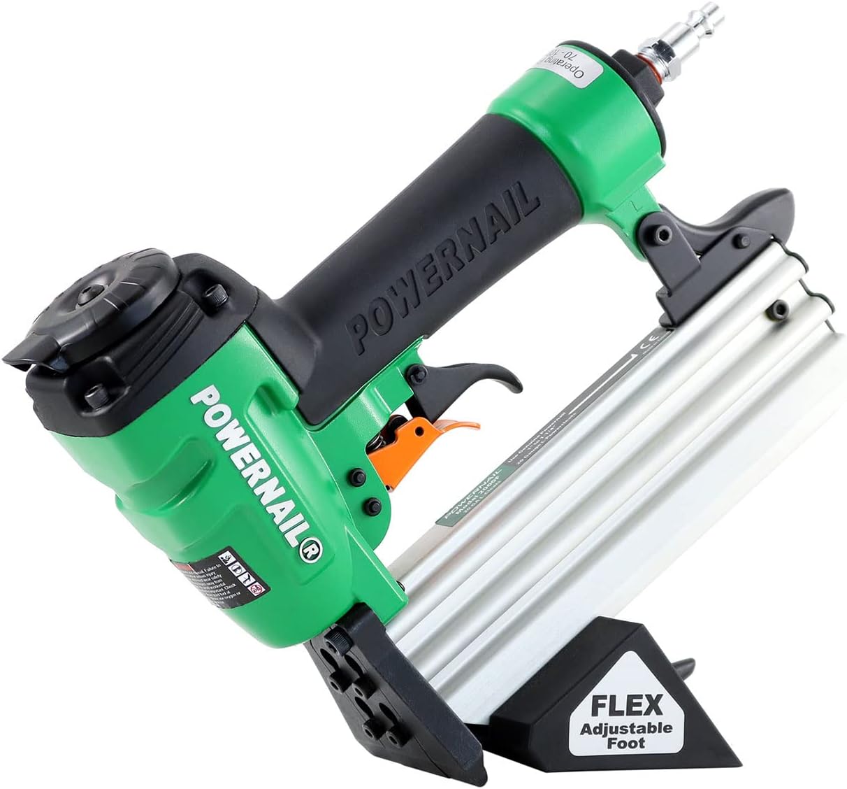 2000F Pneumatic 20 Gauge Trigger Pull L-Cleat Nailer for Engineered and Hardwood Flooring