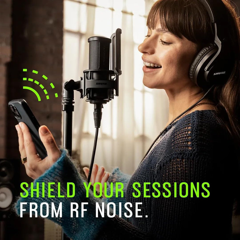 SM4 XLR Studio Condenser Microphone Kit for Recording | Home-studio condenser mic with mix-ready audio, all-metal