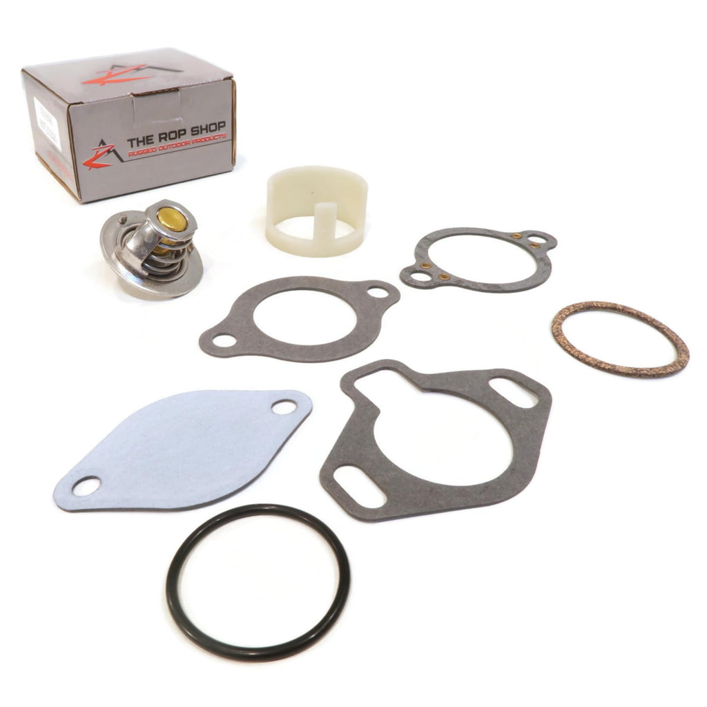 The ROP Shop | Thermostat Kit for MerCruiser 3.0L 181 L4 1A002000 & Up Sterndrive Boat Engines