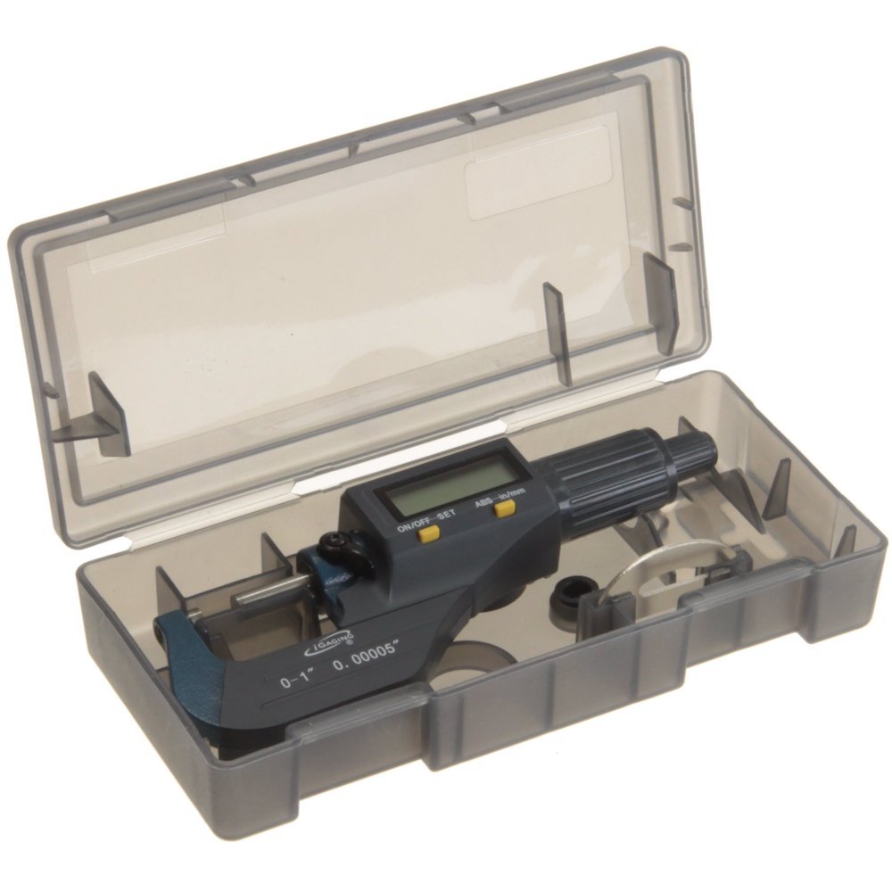 iGaging 0-1" Digital Electronic Micrometer w/Large Display Inch/Metric