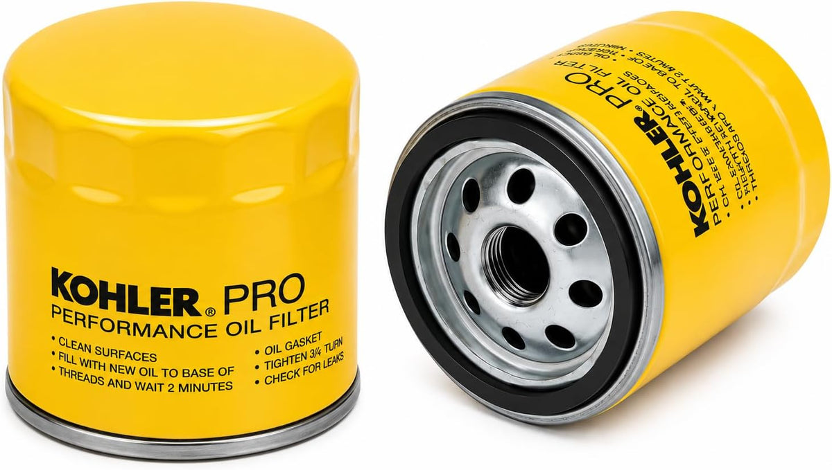 KOHLER 52 050 02-S Engine Oil Filter (6 Pack) Extra Capacity For CH11 - CH15, CV11 - CV22, M18 - M20, MV16 - MV20 And K582- 6 pack