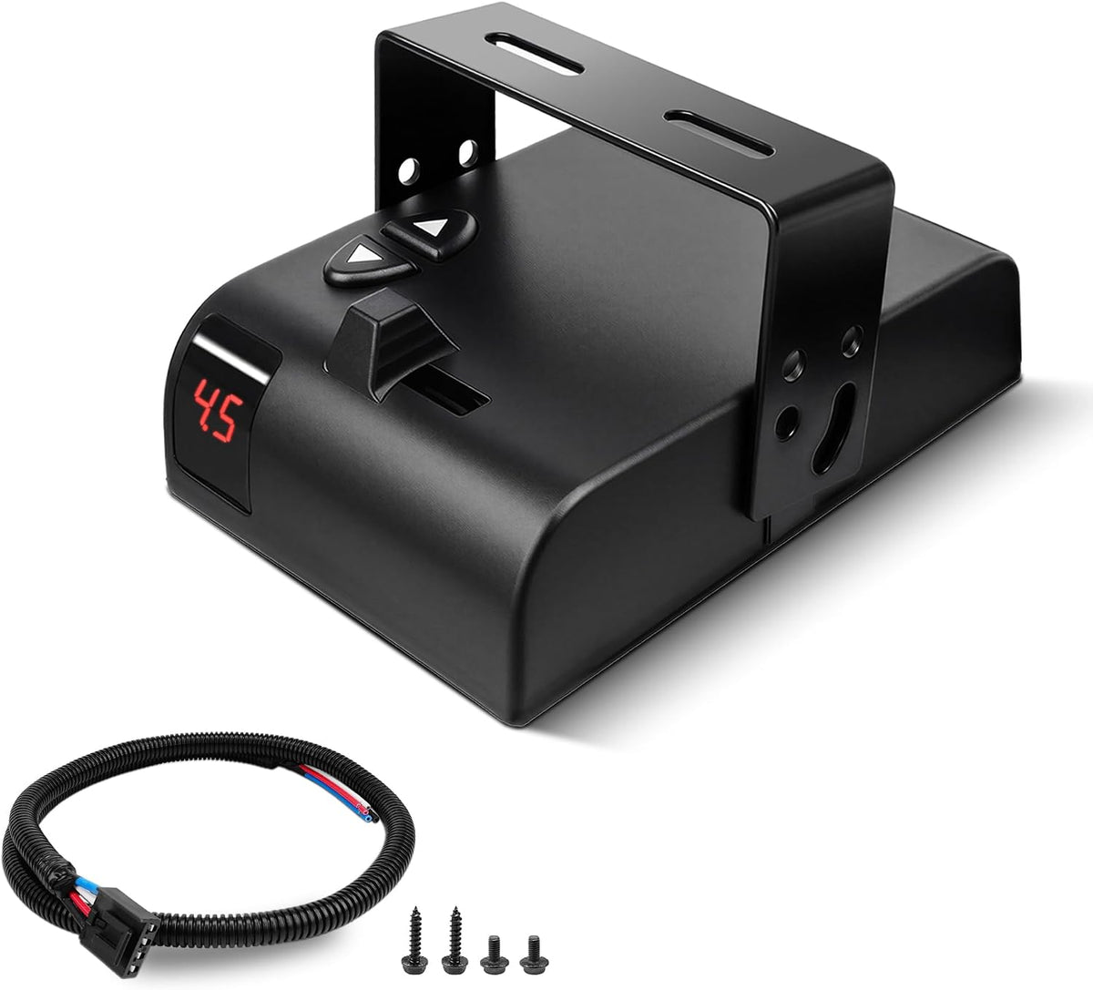 Proportional Brake Controller with Universal 51515 Wiring Pigtail, Compatible with Curt 51140 TriFlex, Hardwired
