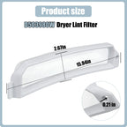 2 Pack D503980W Dryer Lint Filter Replacement, Dryer Lint Screen Compatible with Speed Queen,Washer LTEE/STEB Underwash Upper Dryer Filter Replace,TU21443,AP6329015,503980