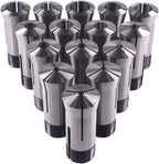 Precision 5C Collet Set, Mill Chuck Holder Hardened T.I.R. 0.0005" Lathe