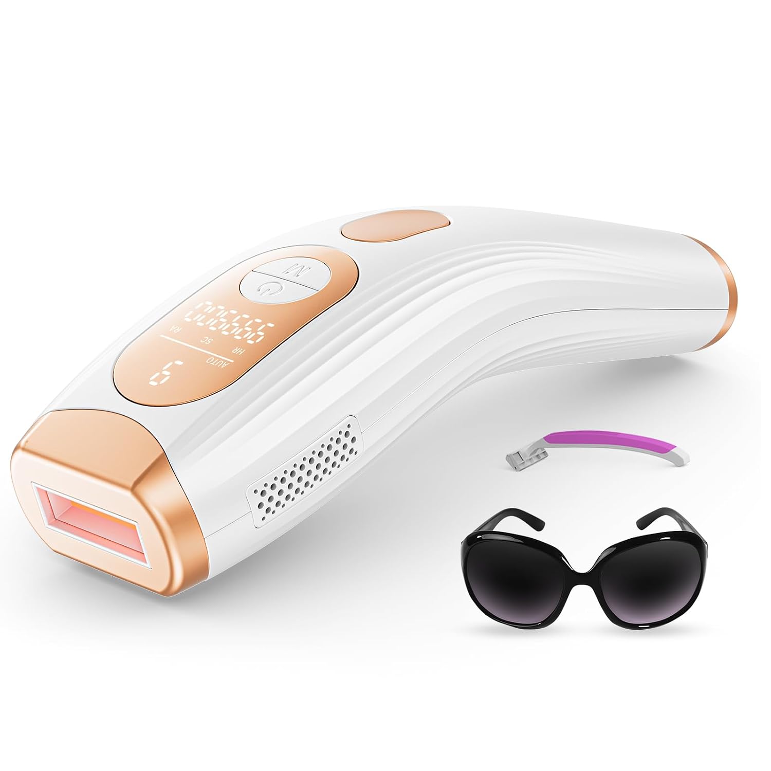 Laser Hair Removal, IPL Laser Hair Removal for Women and Men Permanent, Hair Removal Device with 3.0 IPL Red Light