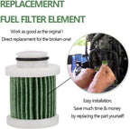 2PCS Primary Fuel Filter Element Compatible with Yamaha # 6D8-WS24A-00-00