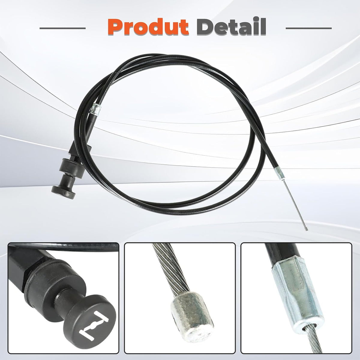 labwork Choke Cable Valve Plunger Repair Kit Replacement for Honda TRX500