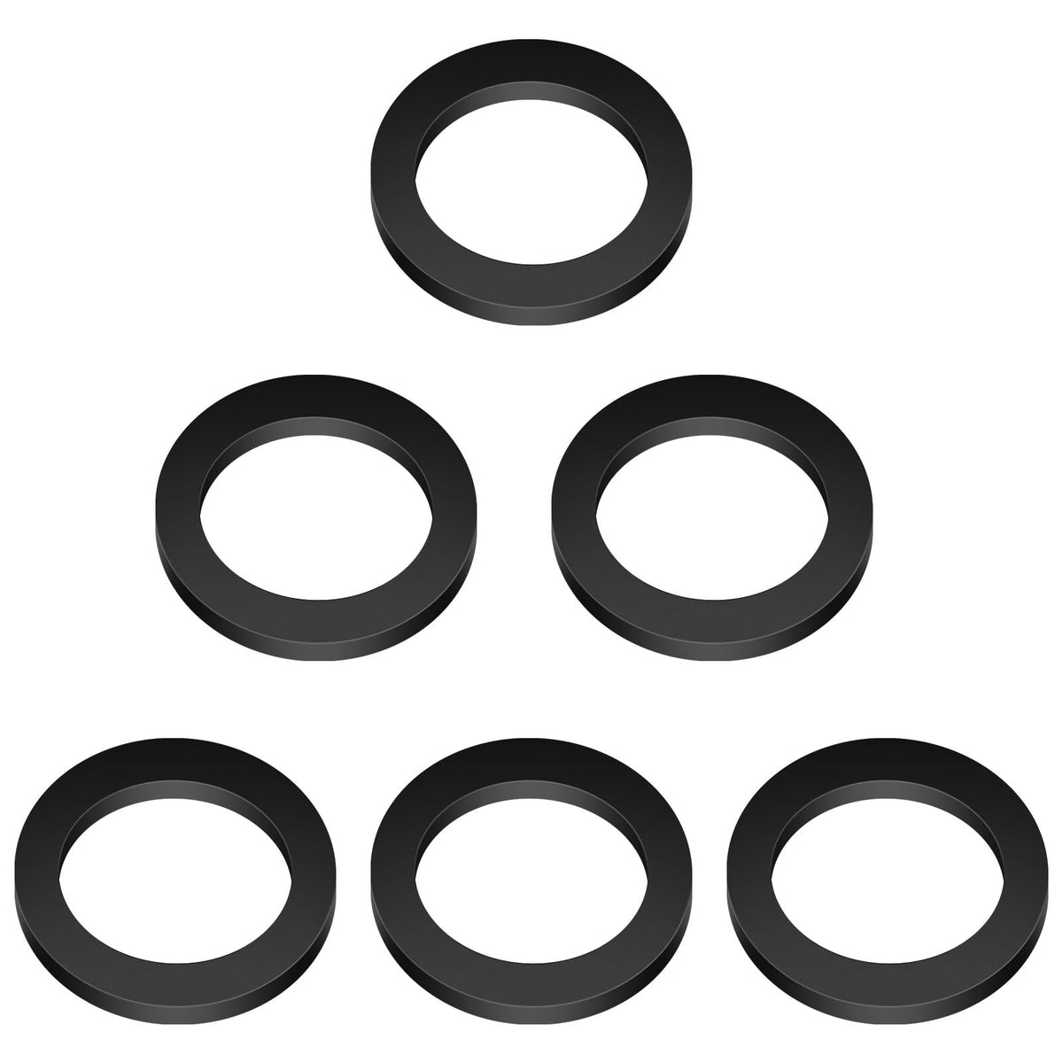 6 Pack 152636-00 Miter Saw Blade Adapter Ring (1" x 5/8") for Dewalt