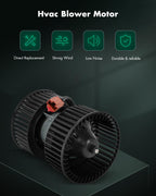 SCITOO HVAC Heater Blower Motor w/Fan Cage Front 700116