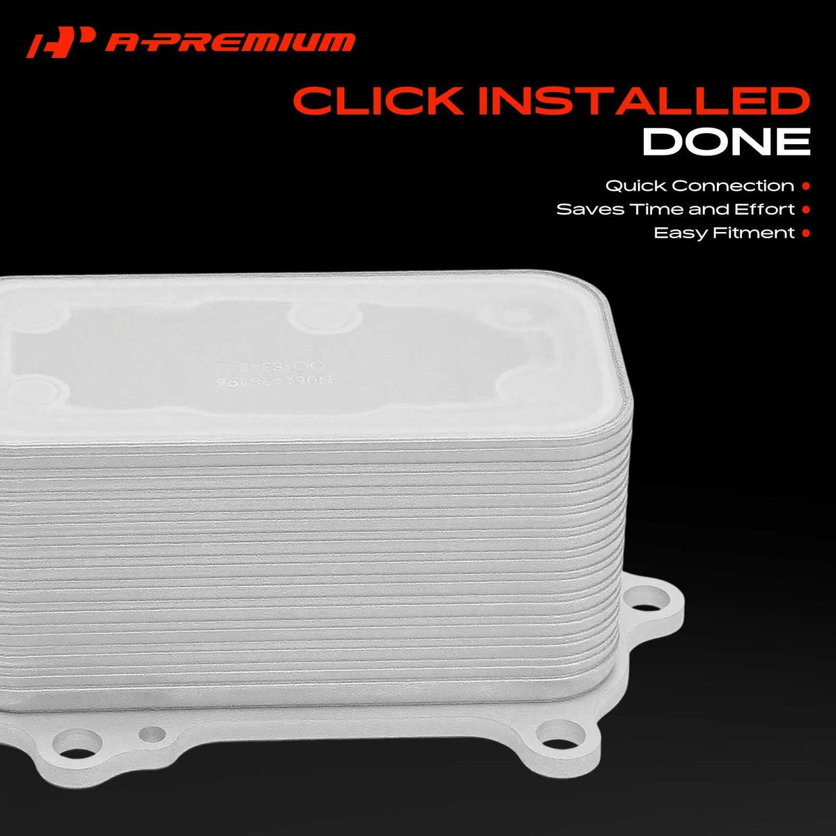 A-Premium Transmission Oil Cooler Compatible with Jeep