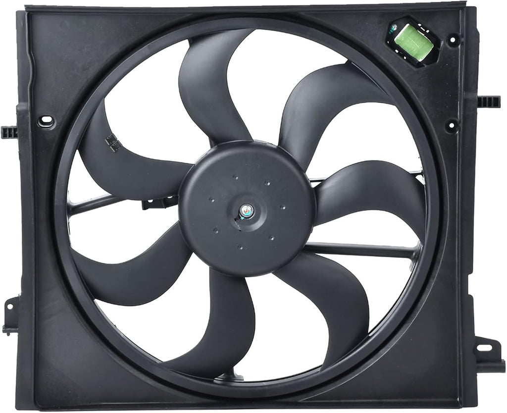 Radiator Cooling Fan Compatible with 2017-2022 Nissan Rogue Sport 2.0L
