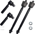 Outer Inner Tie Rod Ends ES80895 EV800529 for Toyota Tacoma 2005-2023