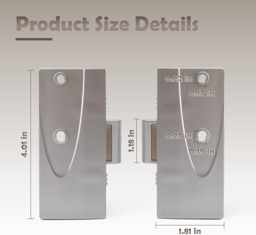 DA67-02057A & DA67-02056A Refrigerator Freezer Door Handle Mounting Cap Compatible with Samsung Fridge RF263ERS/XAA RF266AERS/XAA RFG297AARS/XAA, Left & Right Side Handle End Cap