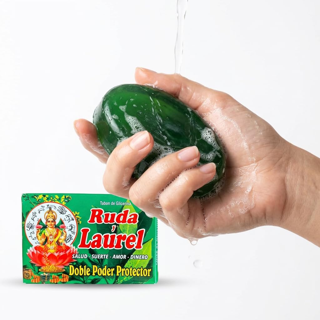 Rue Soap Bar infused with bayleaf, Ritual Soap