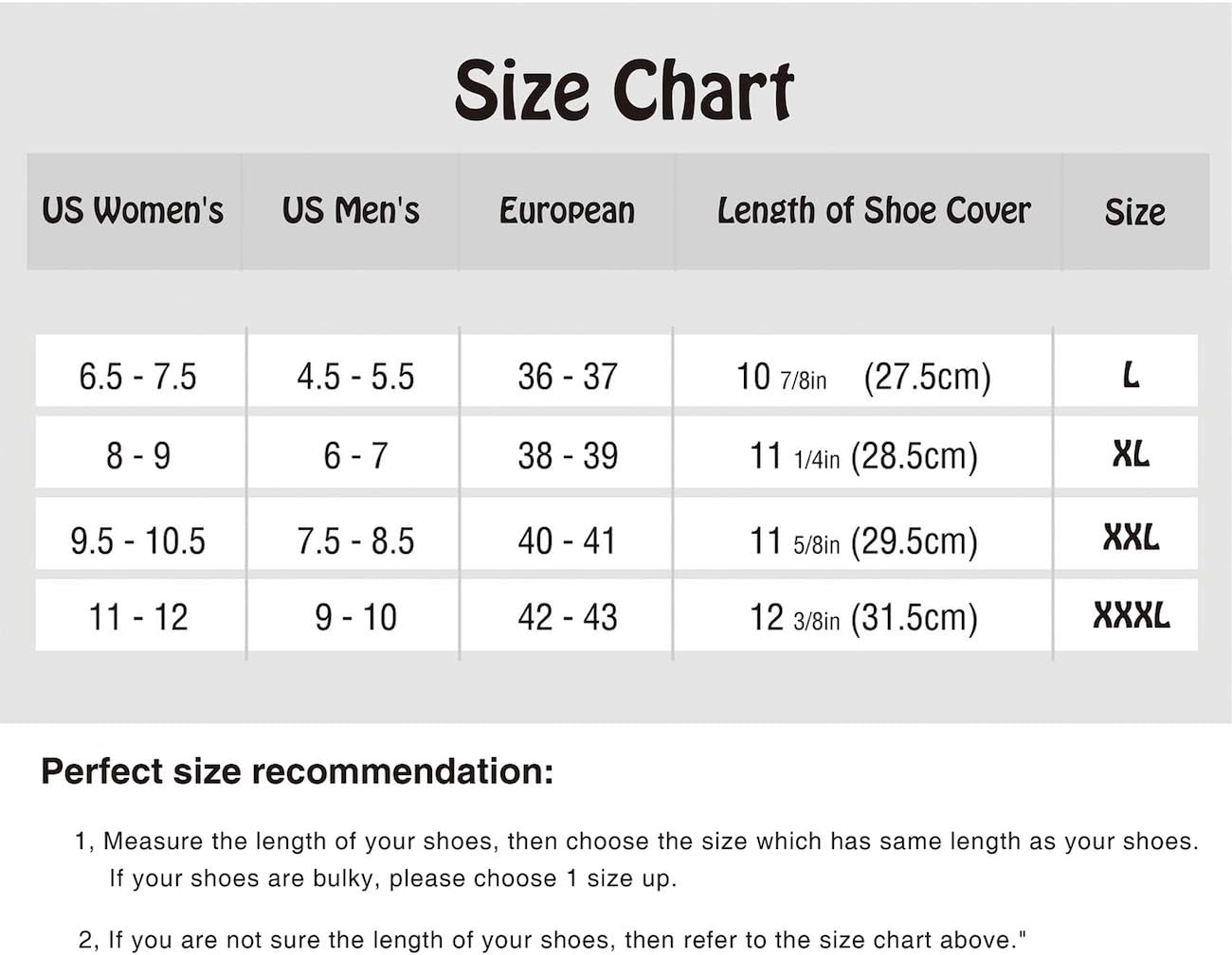 Rain Boot Waterproof Shoes Cover Women Men Kids Reusable Rubber Sole