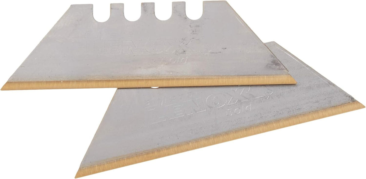GOLD Titanium Coated Utility Knife Blades (100 Pack)