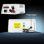 Adjustable DC Power Supply, Continuously Adjustable 1.5V-15V Max 2A, Regulated Variable Bench Power Supply with LED Display, Alligator Leads Including