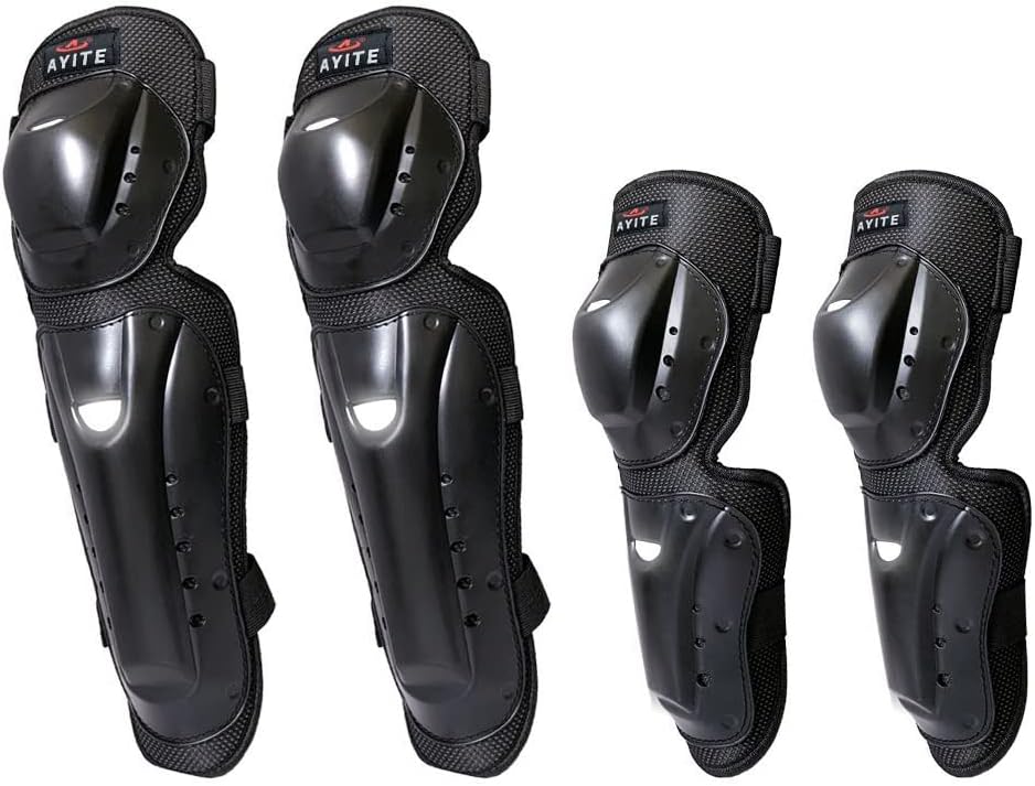 Motorcycle Accessories , Elbow Knee Pads and Chest Protector Motocross Gear for Men and Women, Dirt Bike Gear Cycling