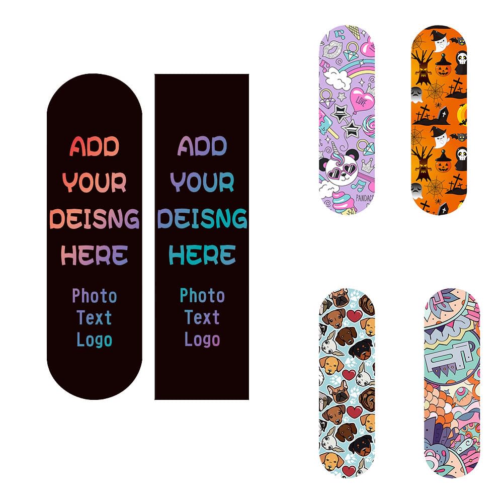Personalized Skateboard Grip Tape with Photo/Text, Custom Non-Slip Stickers | Customize Grip Tape With Your Photo Or