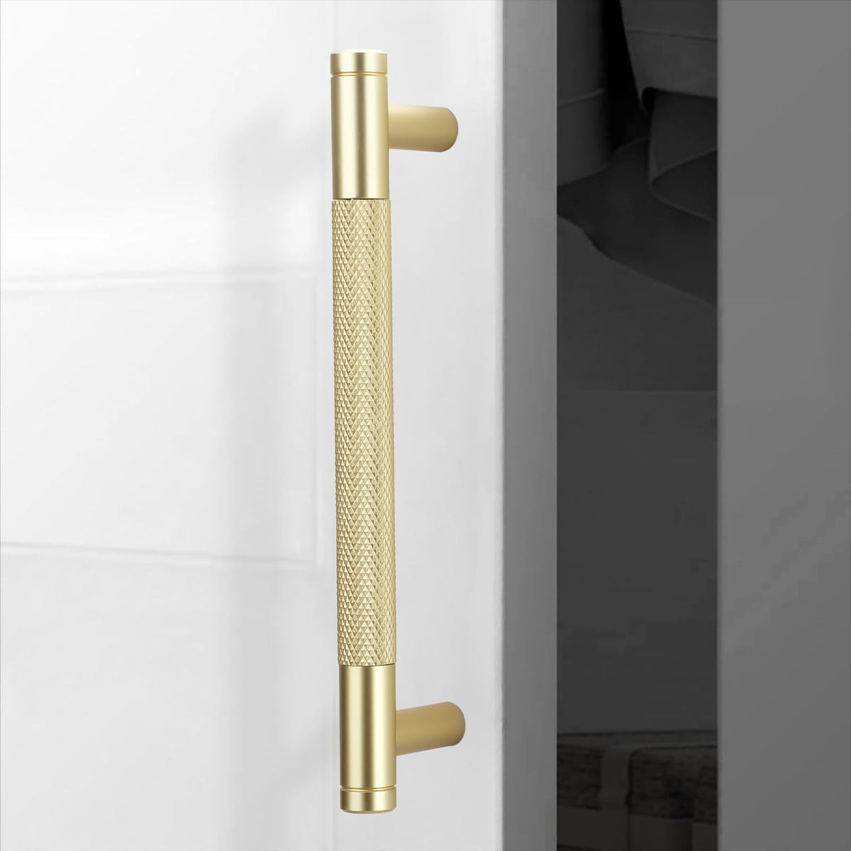 10 Pack 5 Inch Brushed Brass Kitchen Cabinet Handles