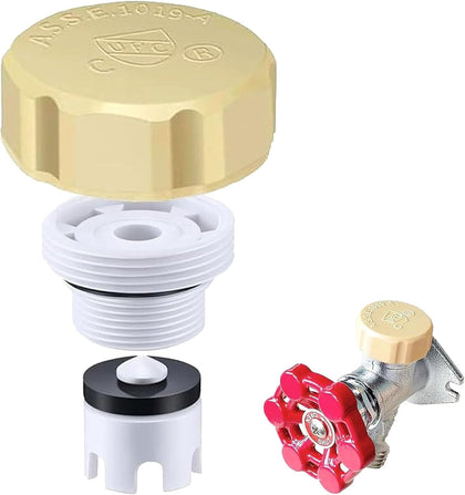 ASSE 1019-A Vacuum Breaker Replacement Kit, Outdoor Faucet Repair Kit, Anti-Siphon Frost-Free Hose Bib Sillcock Valve